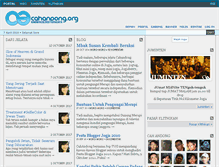 Tablet Screenshot of cahandong.org
